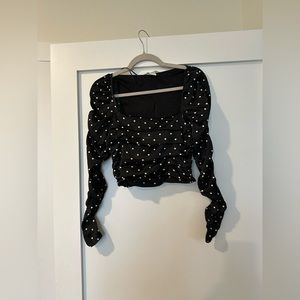 H&M like new silk top